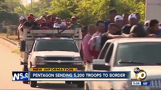 5,000 active-duty troops deployed to U.S. border