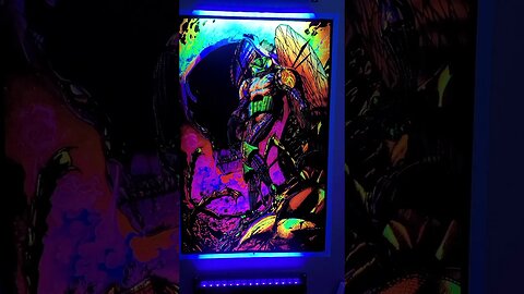 CYBERFROG BLACKLIGHT poster! 23 by 35 inches! ALLCaps Comics ETHAN VAN SCIVER #shorts
