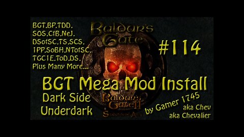 Let's Play Baldur's Gate Trilogy Mega Mod Part 114 - Dark Side