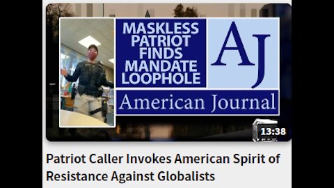 Patriot Caller Invokes American Spirit of Resistance Against Globalists
