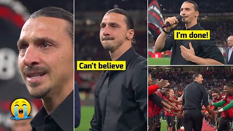 😭 Zlatan Ibrahimovic Chapter Ended with Tears