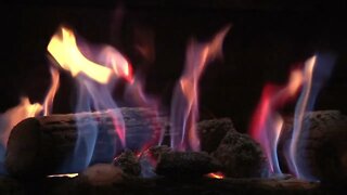 Relaxing Fireplace Sounds - Burning Wood - Cracking Fireplace Sounds for Sleep - Background Music