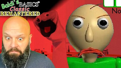 Beating Baldis Basics Classic Remastered Classic Mode CLASSIC!