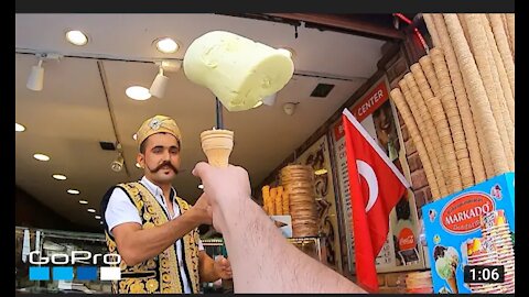 Go Pro Award goes to Turkish ice-cream man