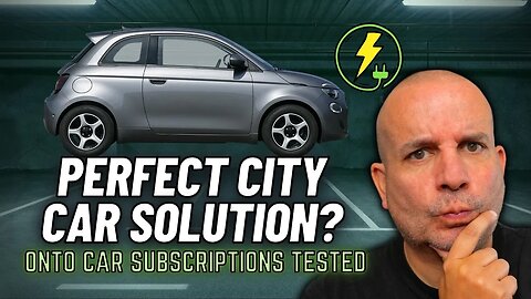 Fiat 500e ONTO Electric Car Subscription #ad