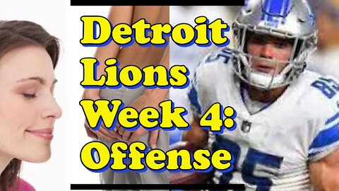 Detroit Lions Week 4: Offense Breakdown #detroitlions #seattleseahawks #nfl