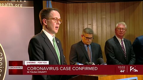 First Case of Coronavirus Confirmed in Tulsa County