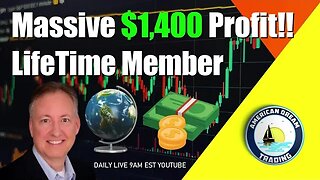 Massive $1,400 Profit Lifetime Member Stock Market Gains