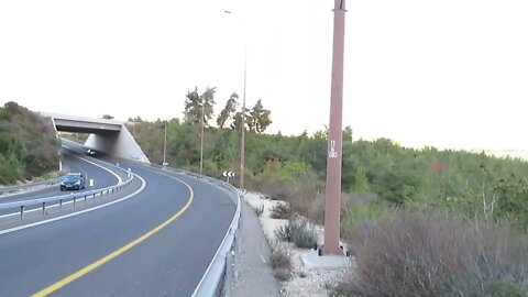 Jesus walked on the roads of Israel in His day. Walk with me as I head along a road west Jerusalem.