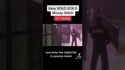 Easiest solo gta 5 money glitch #gta5 #moneyglitch #gta5moneyglitch