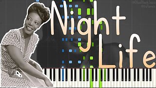 Mary Lou Williams - Night Life 1930 (Fast Harlem Stride Piano) [Women in Jazz] by: @BlueBlackJazz