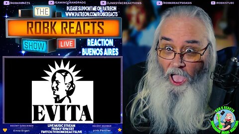 EVITA Reaction - Buenos Aires - First Time Hearing - Requested