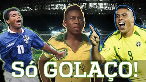 TOP 20 • GOLS mais BONITOS do BRASIL em COPAS!