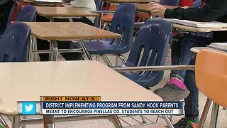 Pinellas Schools implementing program developed by Sandy Hook Parents