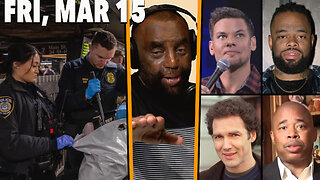 Kneeling to the Mob; NYC Subway MESS; Stand-up Comedy; Charleston White | JLP SHOW (3/15/24)