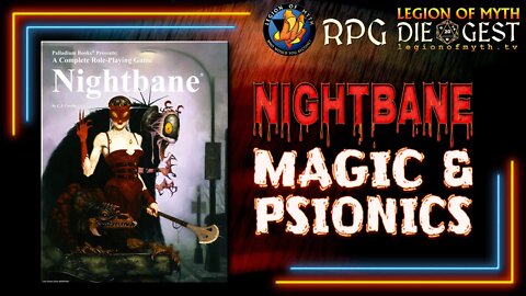 [106-1.2] - NIGHTBANE RPG - Psychic Powers & Magic Spells