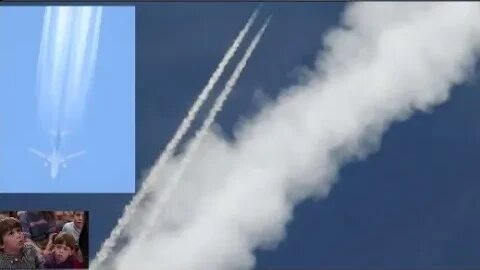 Stratospheric Aerosol Injections ON & OFF & UP CLOSE. #SAI / #SRM (AKA) " #chemtrail " #UFO SD,CA