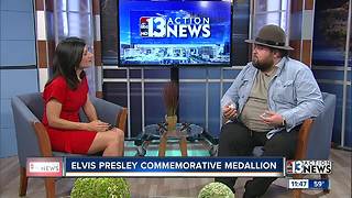 Chumlee presents new Elvis commemorative coin