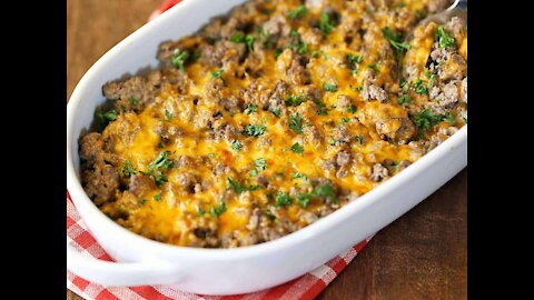 Easy Ground Beef Keto Recipe For Weightloss