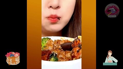 Niu Niu Mukbang ASMR Show: Eating Tiểu Tỷ Tỷ Niu Niu #mukbangeatingasmr #sushiasmr #niuniu #viral