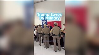 Trump Serves Texas National Guard For Thanksgiving While The Biden Regime Destroys America - 11/19/23