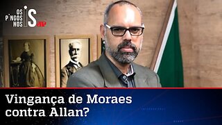 Moraes cancela passaporte do jornalista Allan dos Santos