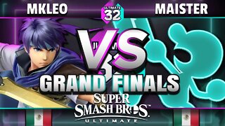 ULTIMATE 32 Grand Finals - T1 | MkLeo (Byleth/Ike) vs SSG | Maister (Game & Watch) - Smash Ultimate