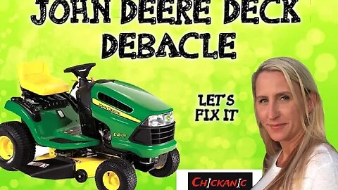 How to change the belt, pulleys and spindle on your 42" John Deere 100 series riding tractor
