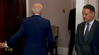 Biden Ignores Questions, Shuffles Out Door After Brief Remarks: "How We Gettin' These Guys Down?"