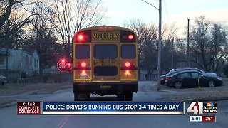 Drivers running more school bus stop signs in Grandview