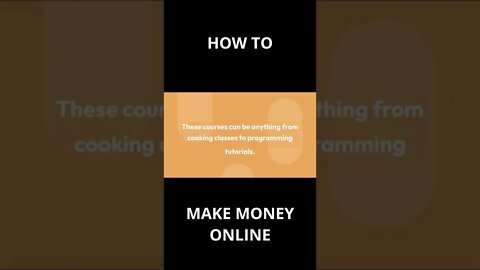 HOW to MAKE MONEY ONLINE - N.4 #shorts