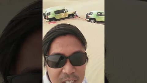STUCK in the middle of the desert!! | DUBAI |Join us explore the wild side of Dubai. #shorts
