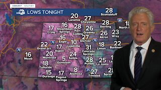 Monday evening forecast