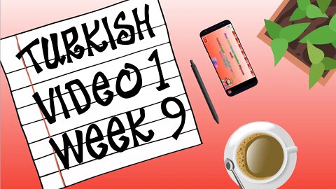 New Turkish Sentences! \\ Week: 9 Video: 1 // Learn Turkish with Tongue Bit!