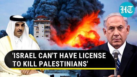 'ENOUGH IS ENOUGH': QATAR EMIR ROARS AT ISRAEL; BLASTS 'WESTERN HYPOCRISY' ON GAZA KILLINGS