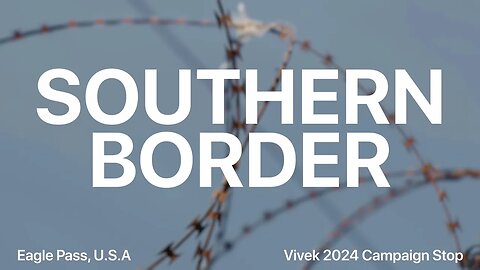 The Southern Border is Being Invaded