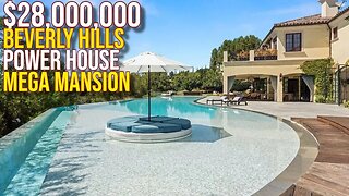 iNside $28,000,000 Power House Mega Mansion