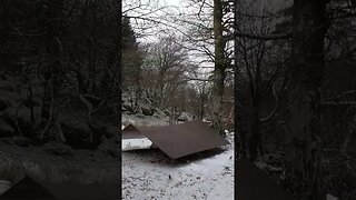 vlog at a snowy wildcamp 13th Dec 2022