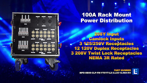 Rack Mount Power Distribution for Film, Stage, Music, Concerts & More!