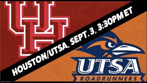 UTSA Road Runners vs Houston Cougars Picks, Predictions and Odds | Houston vs UTSA Preview | Sept 3