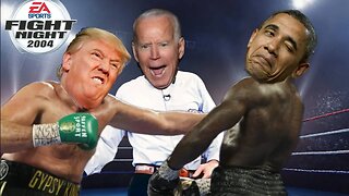 Presidents Play - EA Fight Night (boxing) - (ai meme)