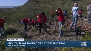 Handicapped trail on North Mountain revitalized