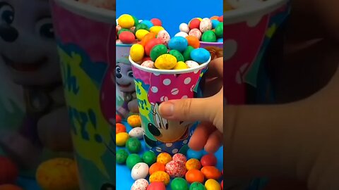 Surprise Cups with Speckle Eggs m&m Kinder Joy Surprises!#kidsvideo #adventure #kids