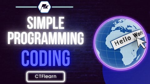 CTFlearn: Simple Programming