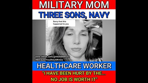 MILITARY MOM - HEALTHCARE WORKER HURT BY THE...