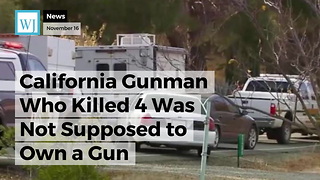 California Gunman Who Killed 4 Was Not Supposed to Own a Gun