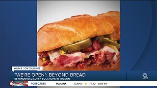 Beyond Bread offers takeout options