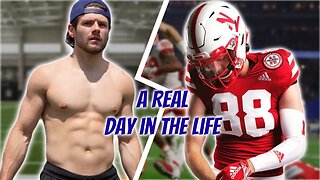 A REAL Day in the Life of a College Football Player