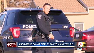 Anonymous donor gifts $2k to Miami Twp. Police Department