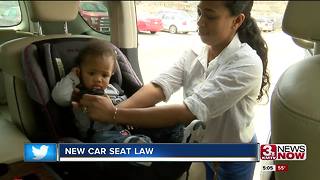 Nebraska changes car seat law